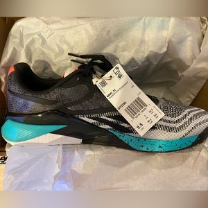 Reebok Women's Nano X2 Training Athletic Shoes 'Digital Blue True Pink' Size 9.5